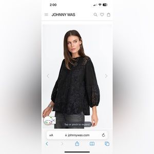 Black Johnny WS Porcelain Rumi Top